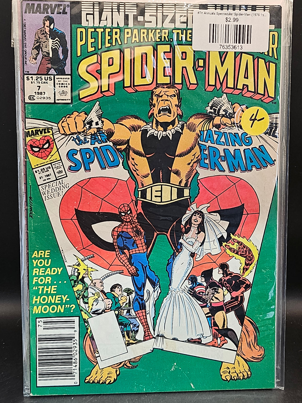 #7n Annuals Spectacular Spider-Man (1976 1st Series)