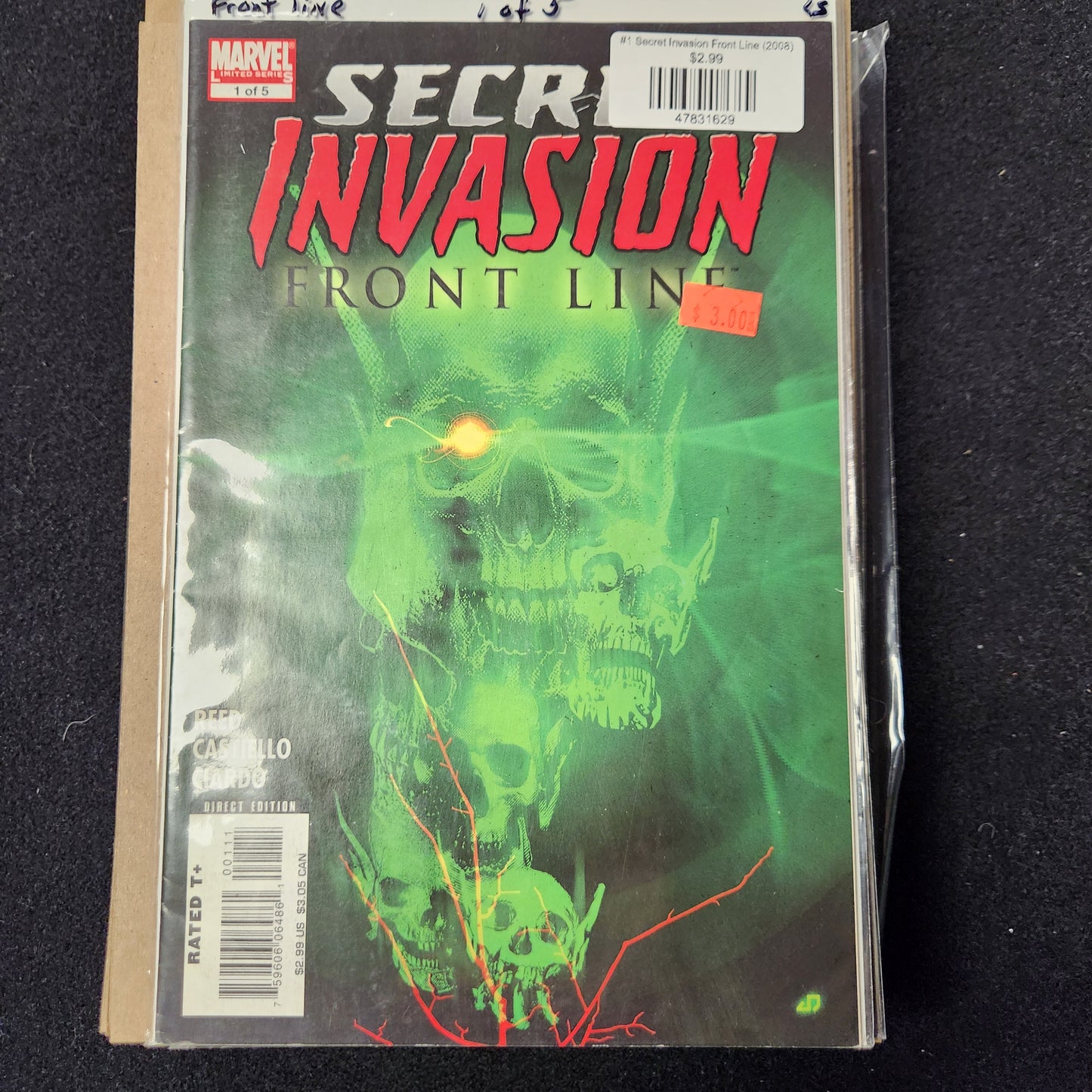 #1 Secret Invasion Front Line (2008)