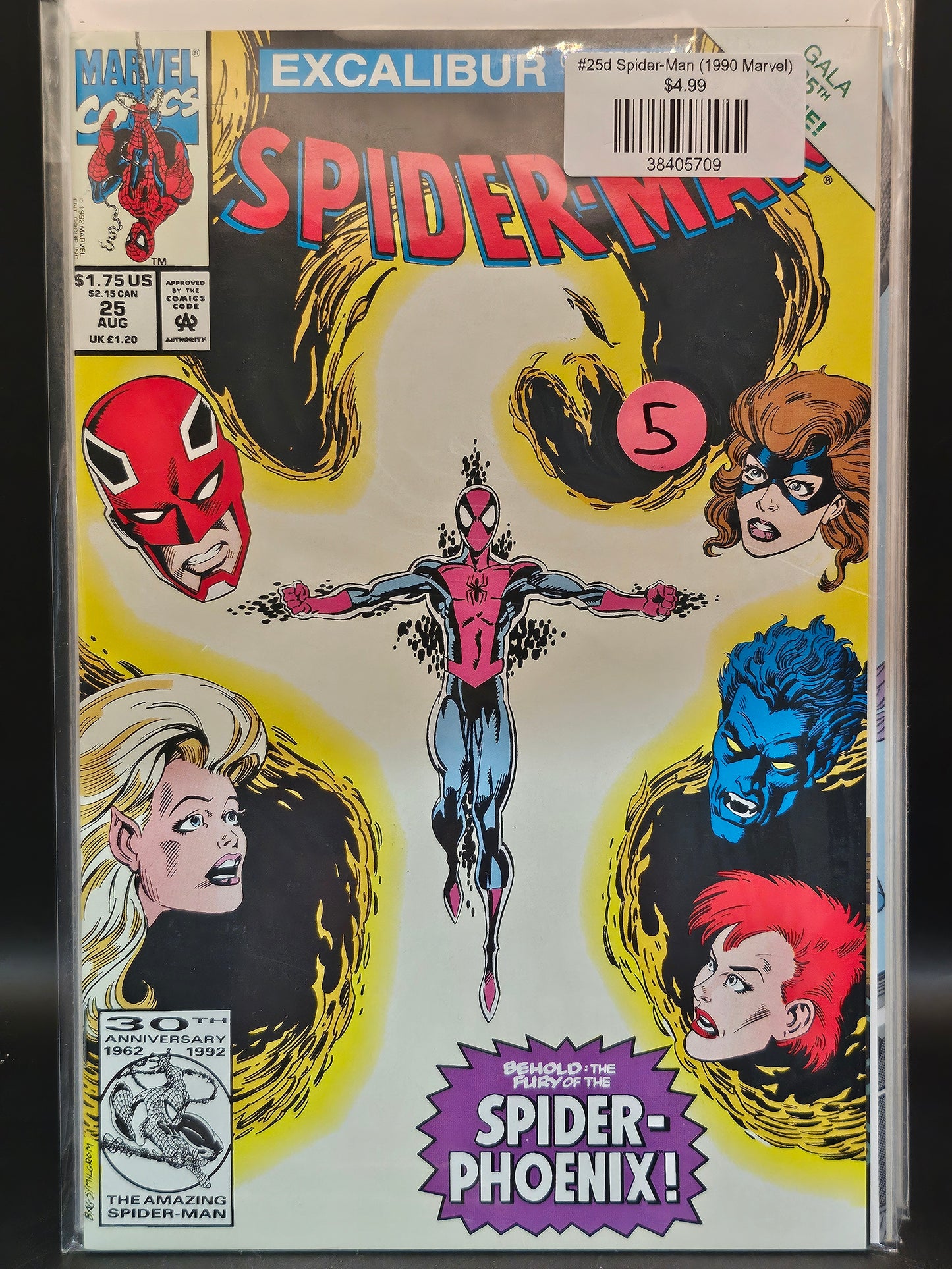 #25d Spider-Man (1990 Marvel)