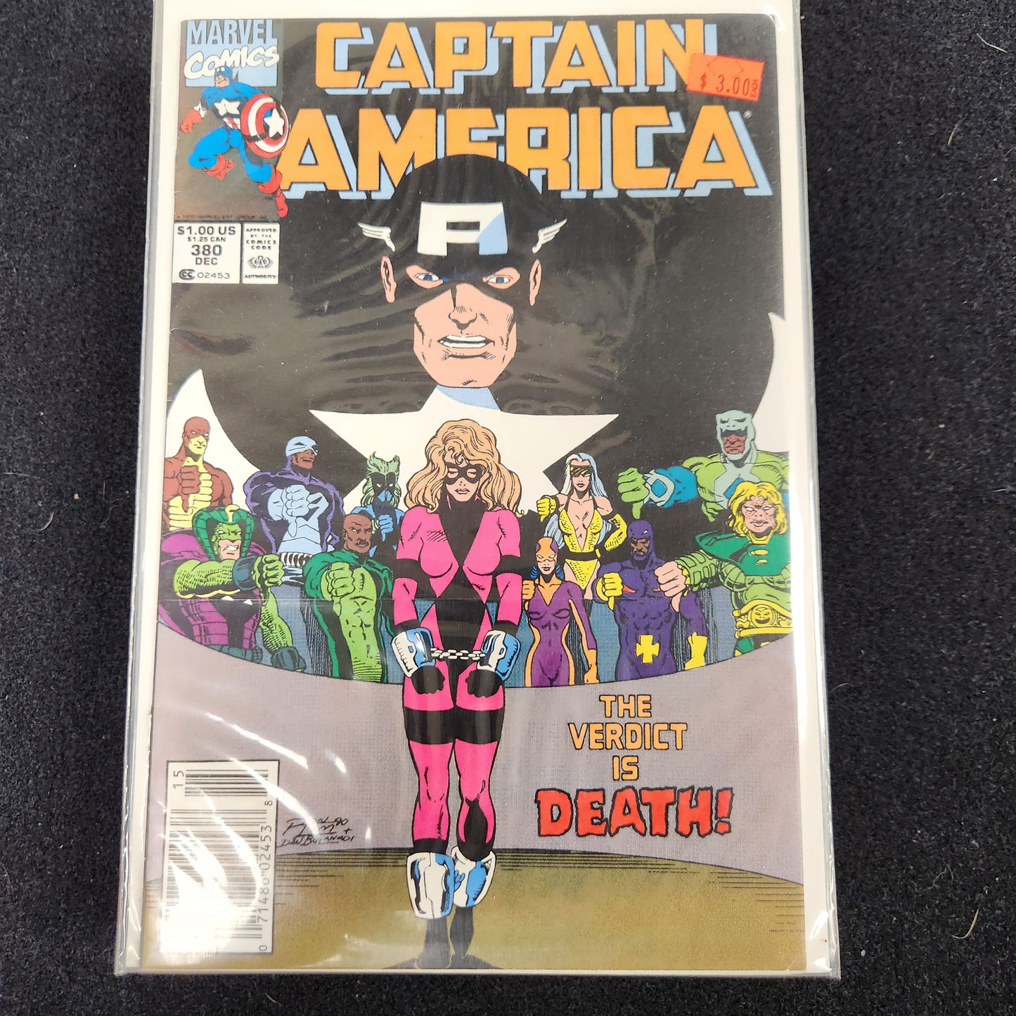 Captain America – Marvel – 1968–1996 – Volume 1 – Ongoing Series – #380