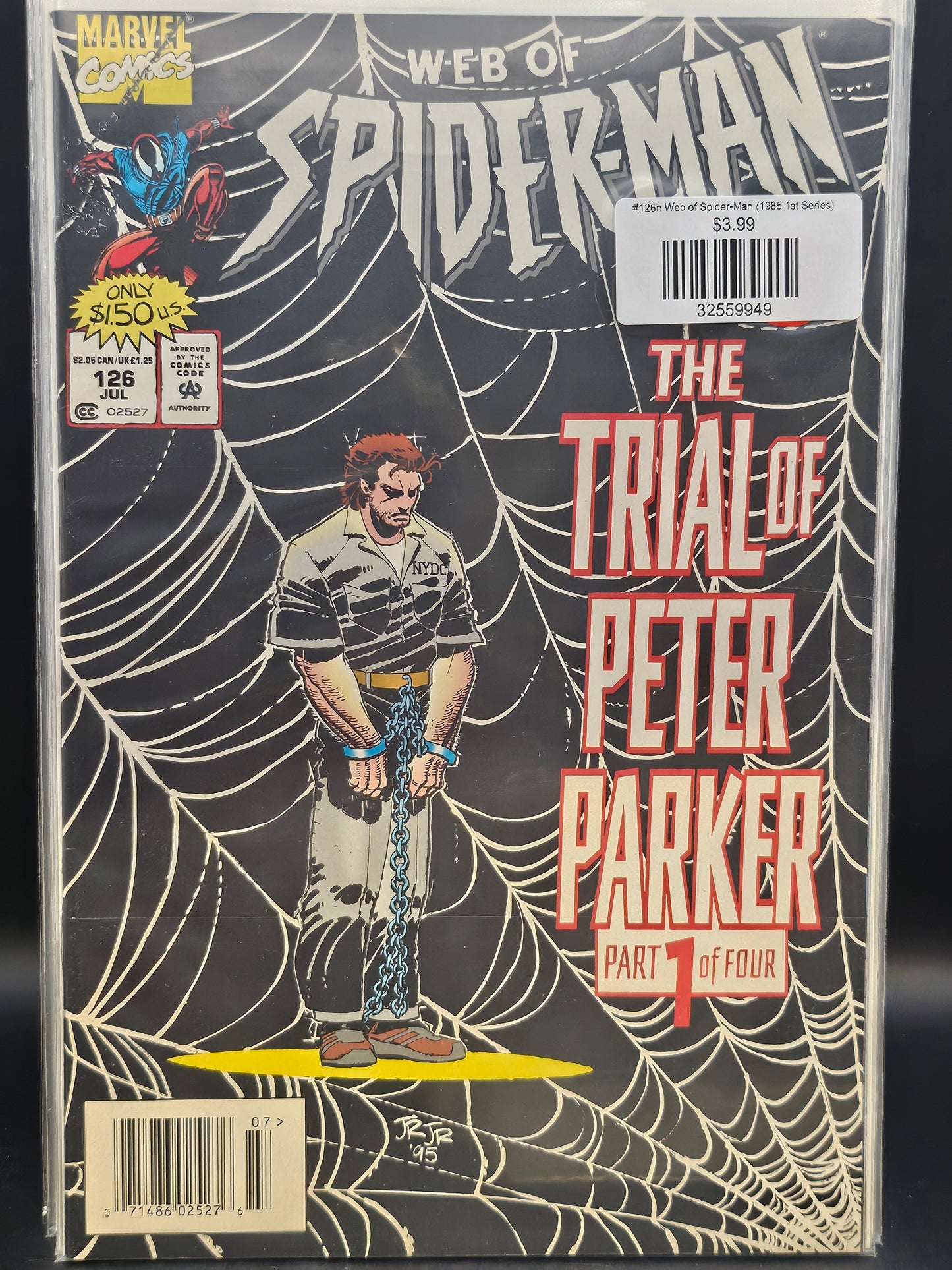 #126n Web of Spider-Man (1985 1st Series)