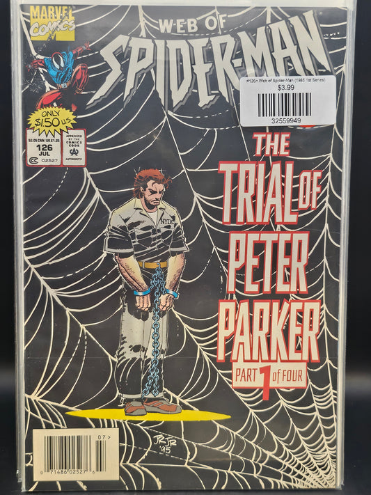 #126n Web of Spider-Man (1985 1st Series)