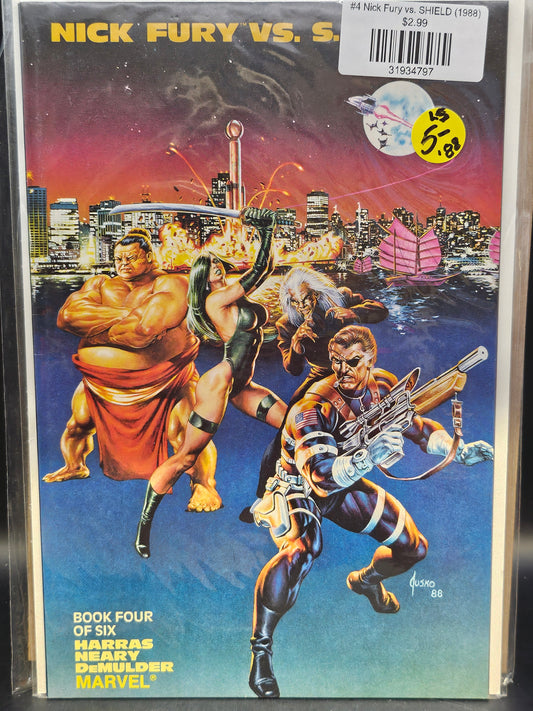 #4 Nick Fury vs. SHIELD (1988)