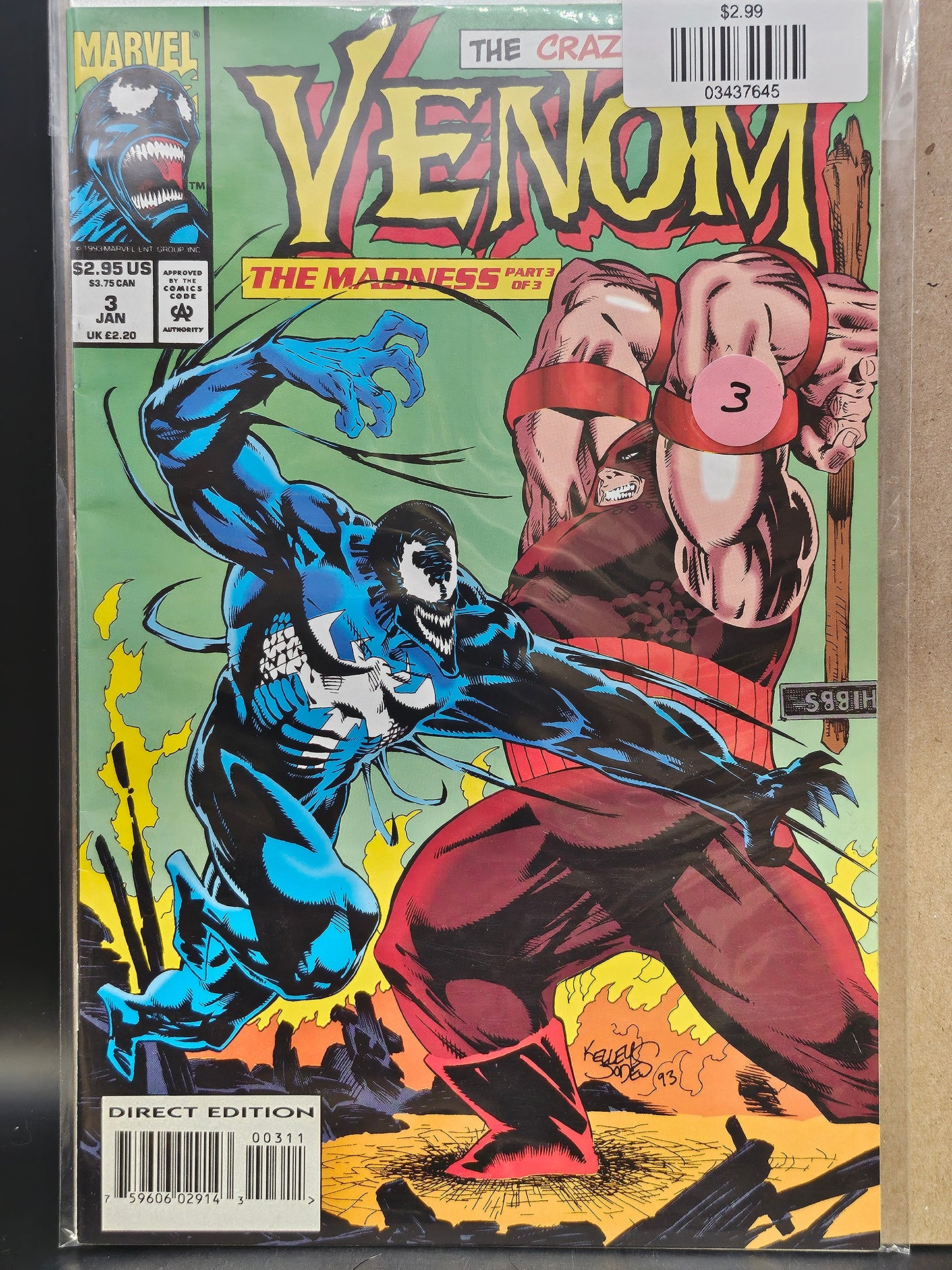 #3 Venom The Madness (1993)