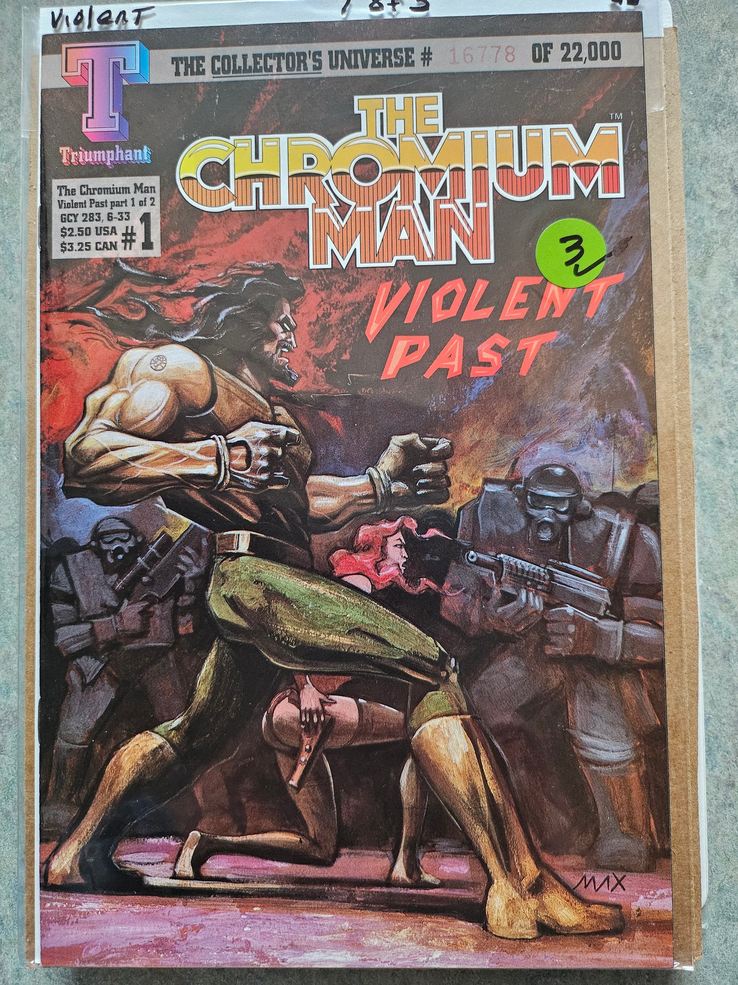 118.105 – Chromium Man - #1 of 3 -(LS) limited series -1993-94