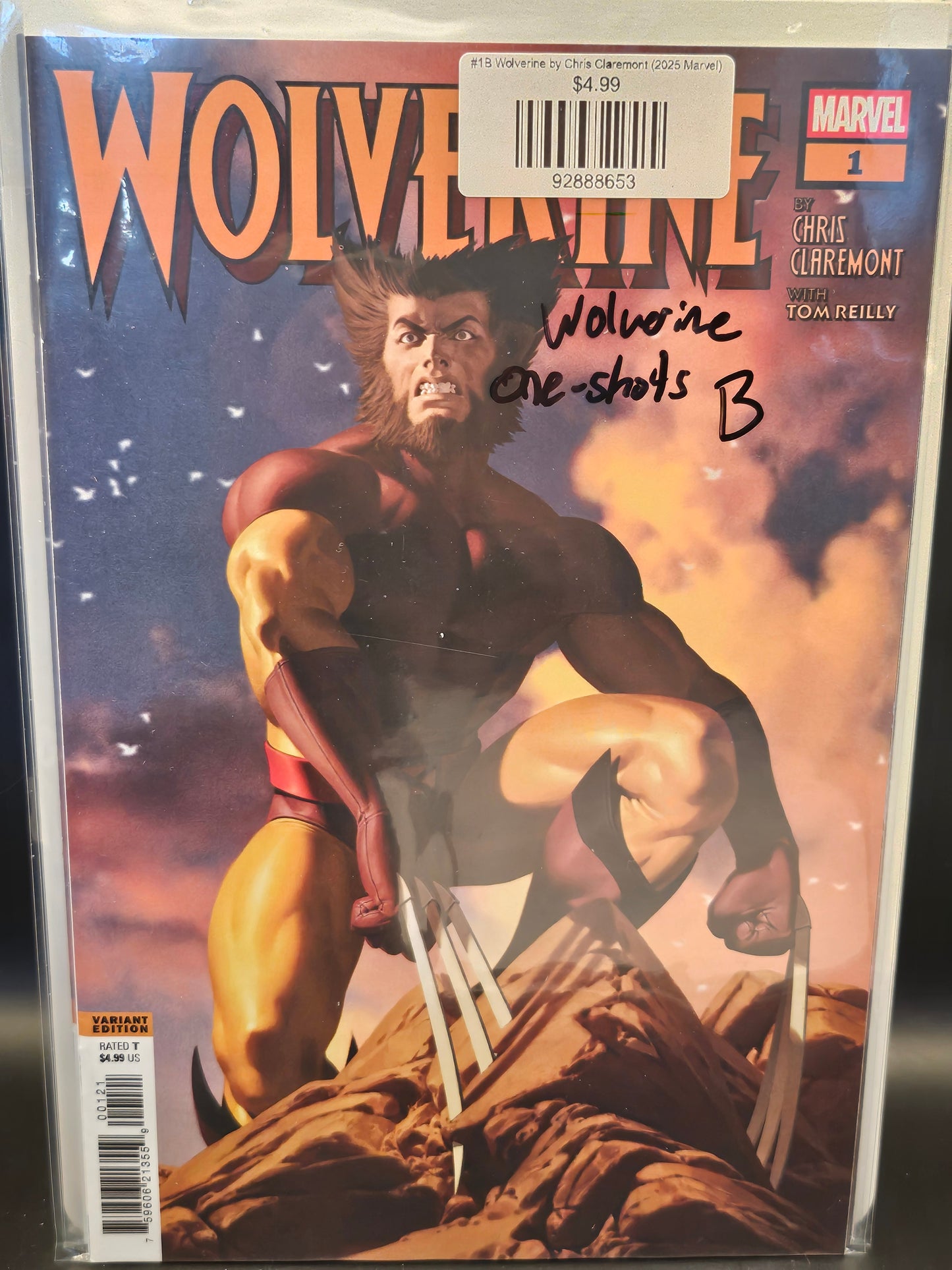 #1B Wolverine by Chris Claremont (2025 Marvel)