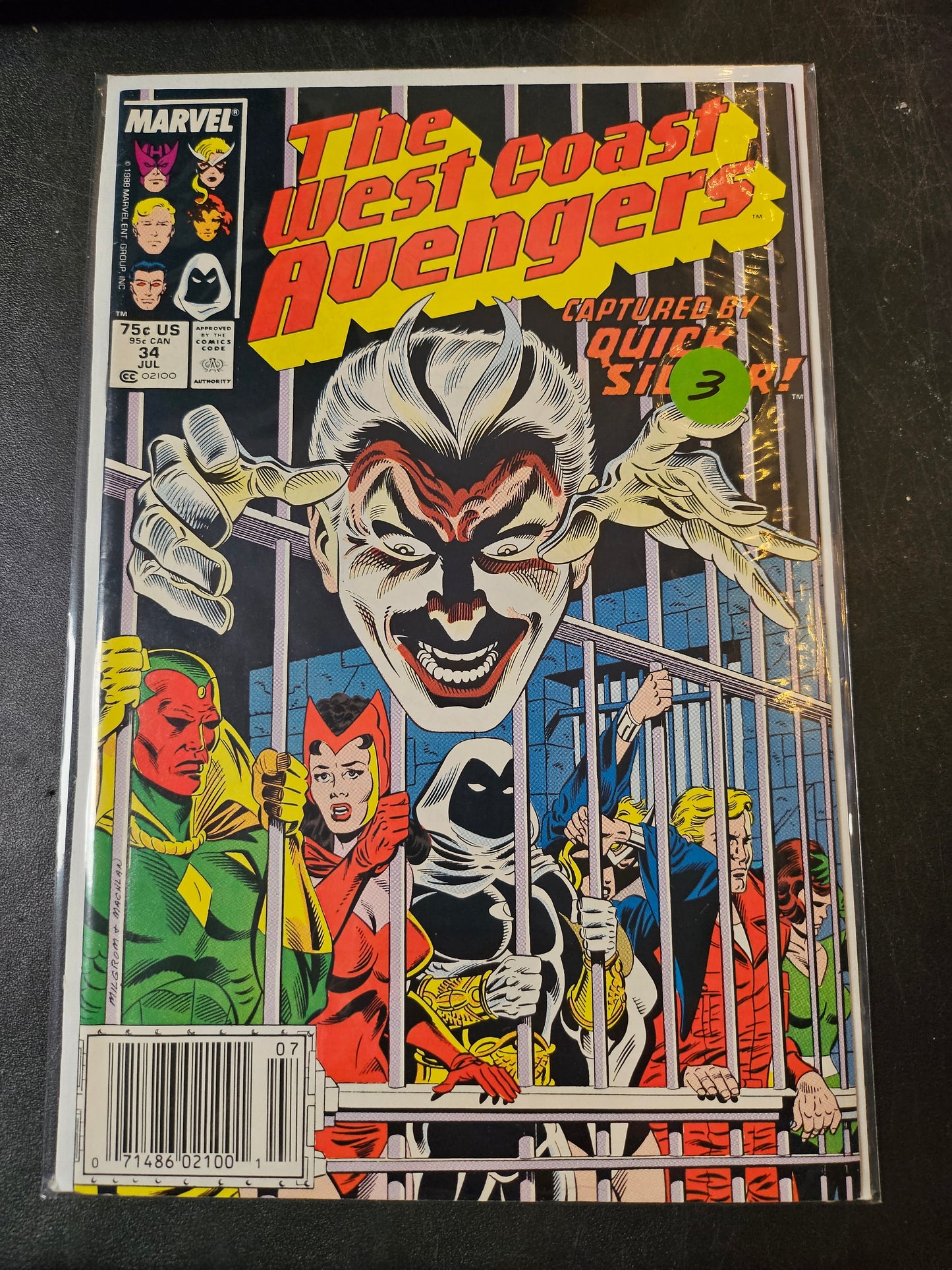 West Coast Avengers – Marvel Comics – (1985–1989) – Volume 2 – #34