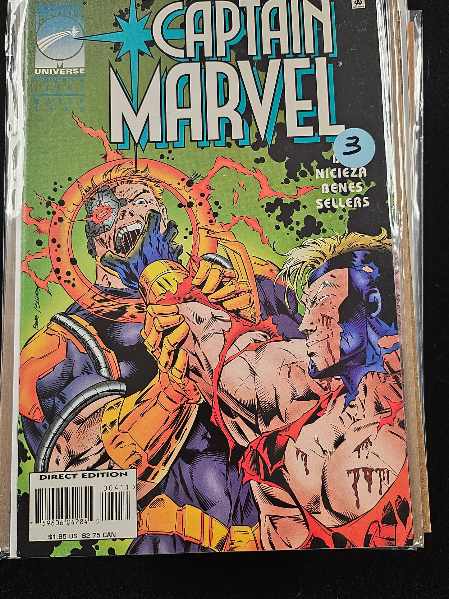 104.103 – Captain Marvel - #4 -1994 v2