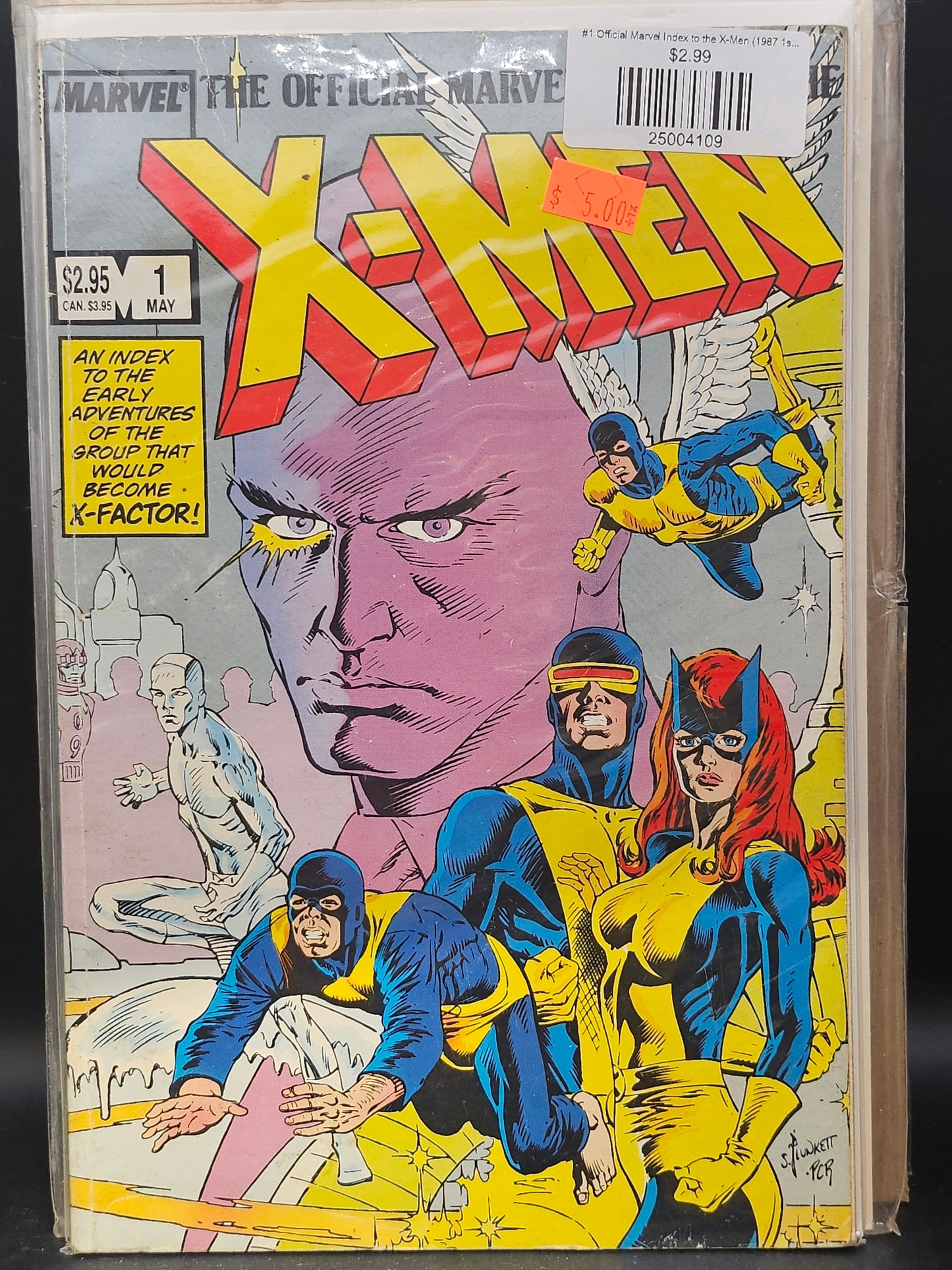 #1 Official Marvel Index to the X-Men (1987 1st Series)