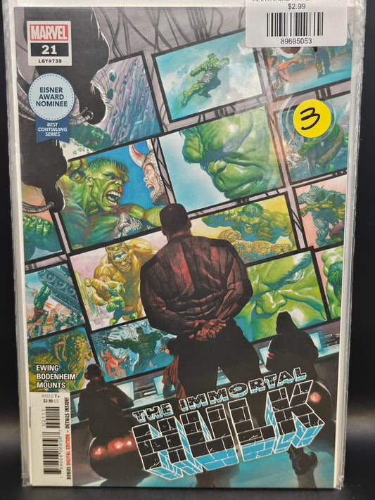 #21A Immortal Hulk (2018 Marvel)