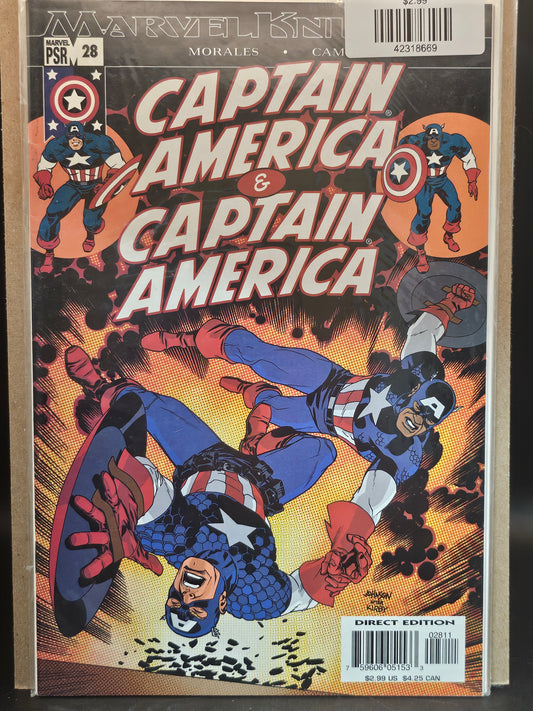 #28 Captain America (2002 4th Series)