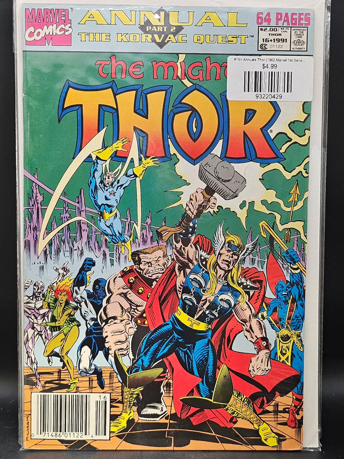 #16n Annuals Thor (1962 Marvel 1st Series Journey Into Mystery)