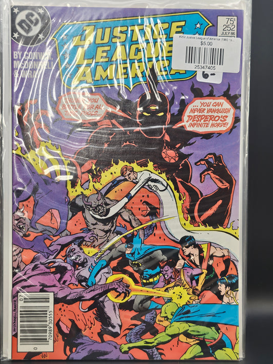 #252 Justice League of America (1960 1st Series)