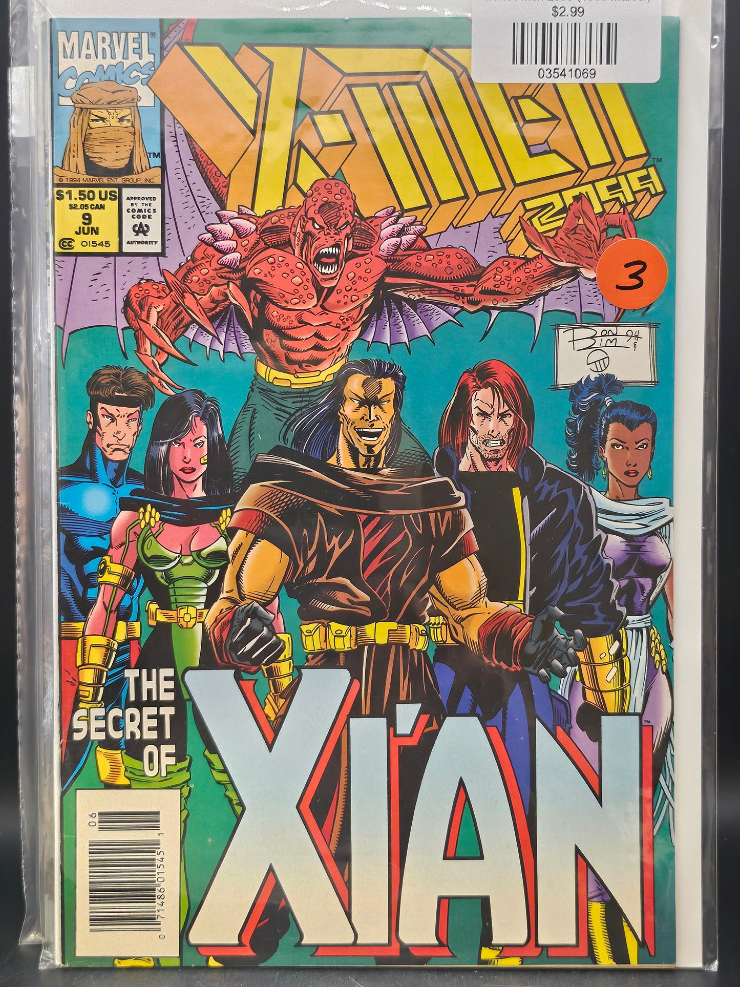 #9n X-Men 2099 (1993 Marvel)