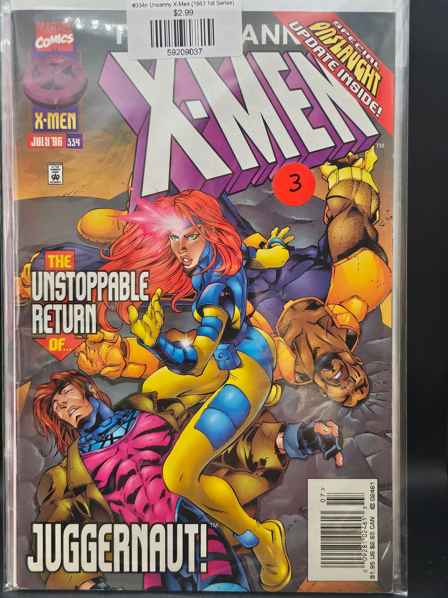 #334n Uncanny X-Men (1963 1st Series)