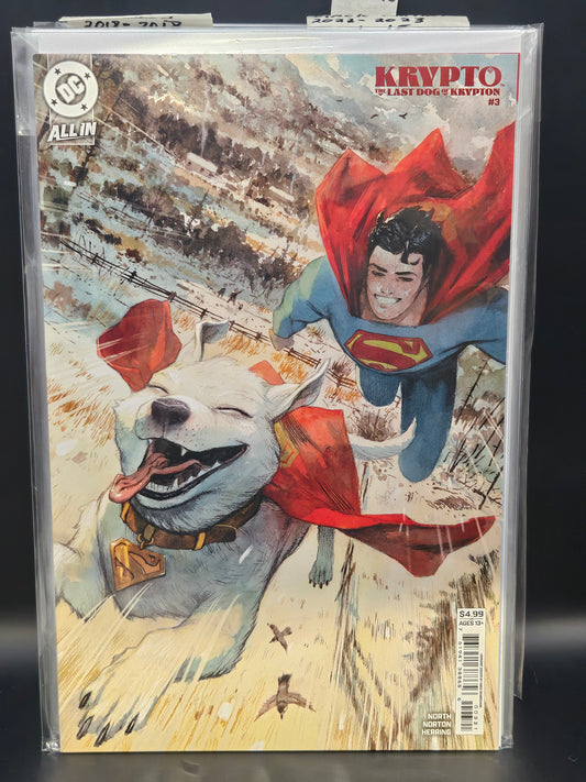 #3 Cover B - Krypto the Last Dog of Krypton (2025 DC)