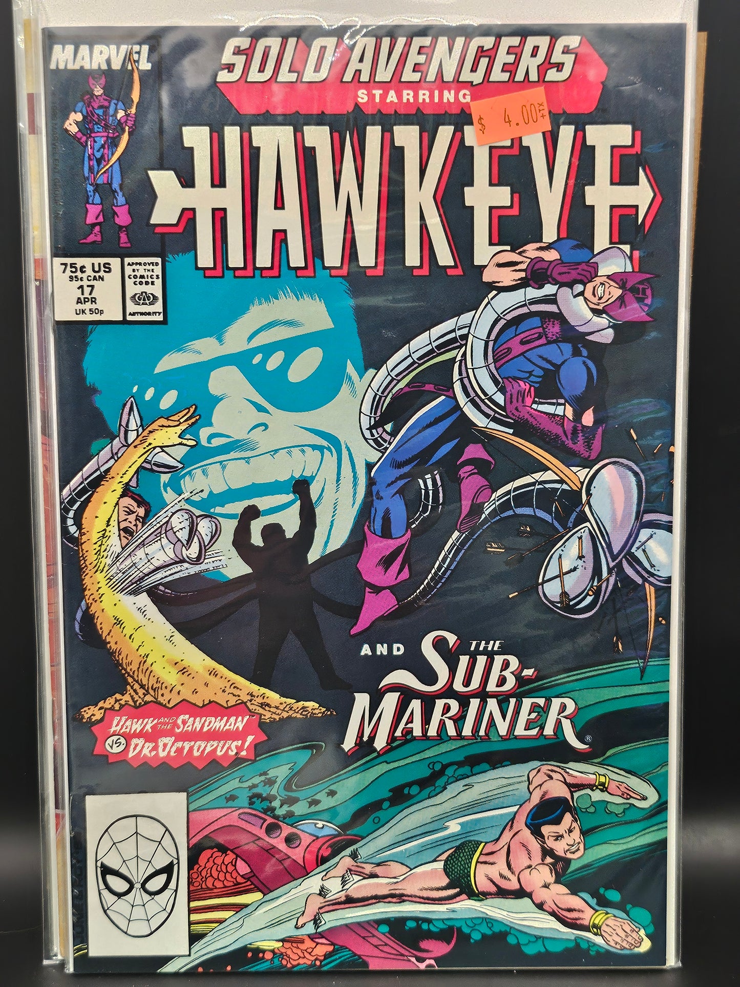 #17 - Solo Avengers (1987 Marvel)