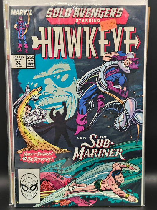 #17 - Solo Avengers (1987 Marvel)