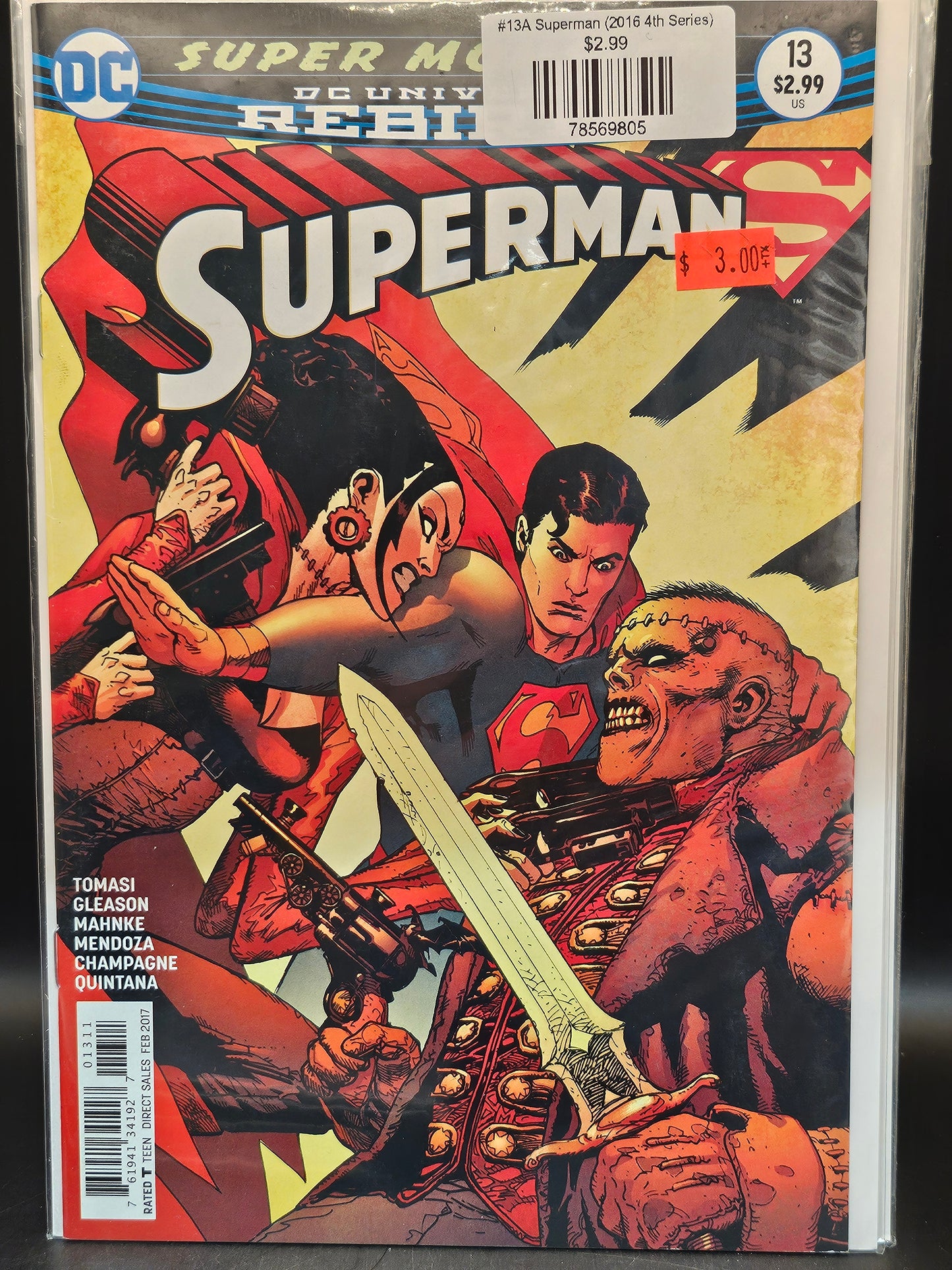 #13A Superman (2016 4th Series)