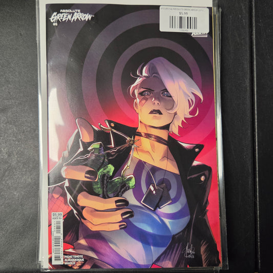 #5D (Mirka) ABSOLUTE GREEN ARROW (OF 6 MIRKA ANDOLFO CARD STOCK VAR)