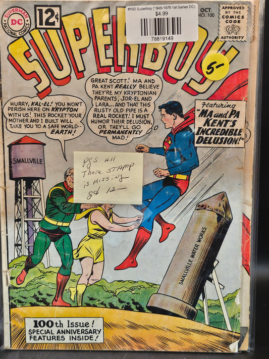 #100 Superboy (1949-1979 1st Series DC)