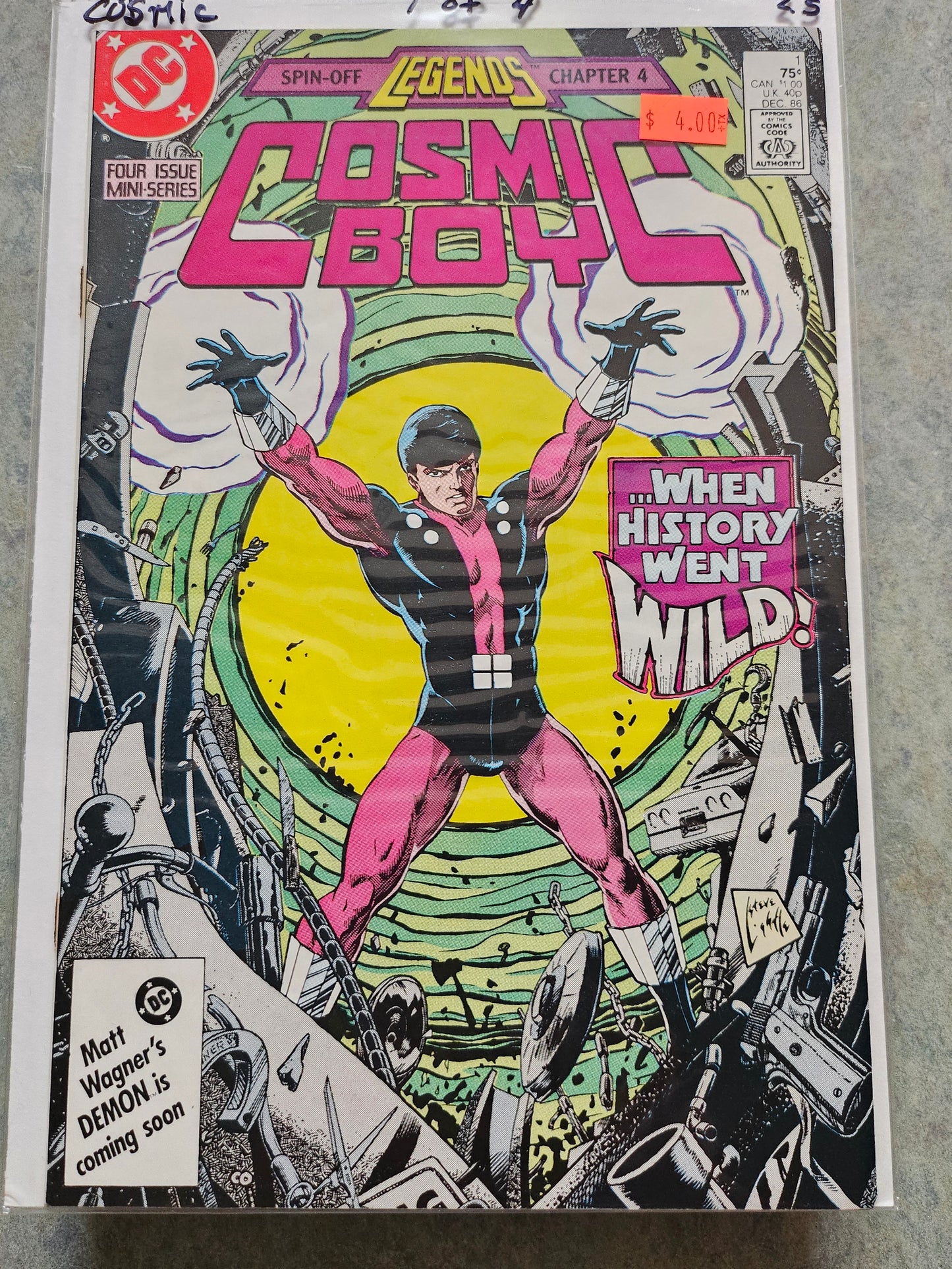 106.100 – Cosmic Boy - #1 of 4 -(LS) limited series -1986
