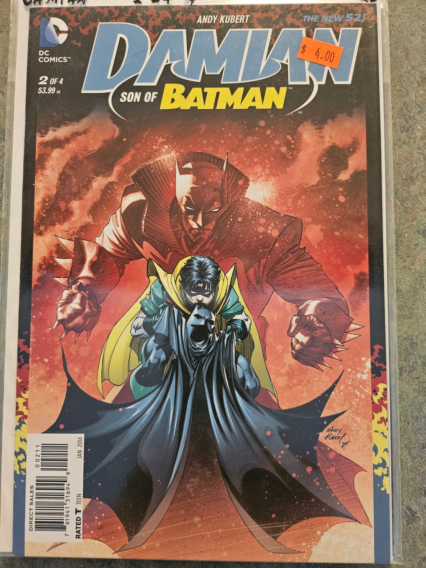 Damian: Son of Batman – DC Comics – (2013–2014) – Volume 1 – Limited Series – #2 of 4 - Cover A