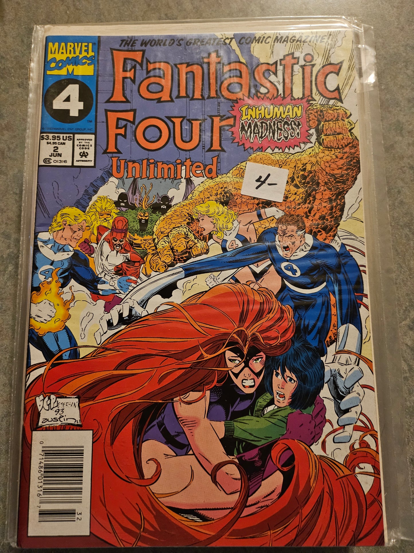 104.101 Fantastic Four – #2 – Unlimited (1993–1995)