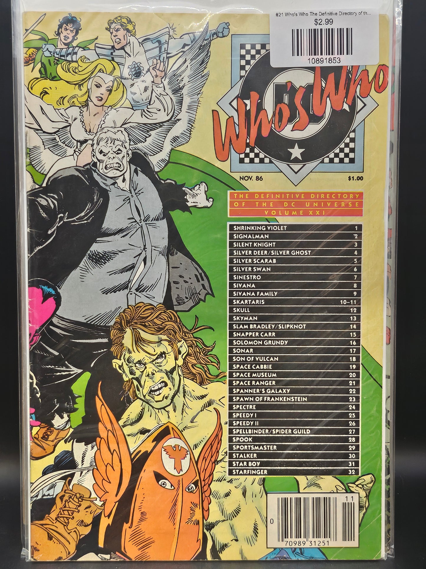 #21 Who's Who The Definitive Directory of the DC Universe (1985)