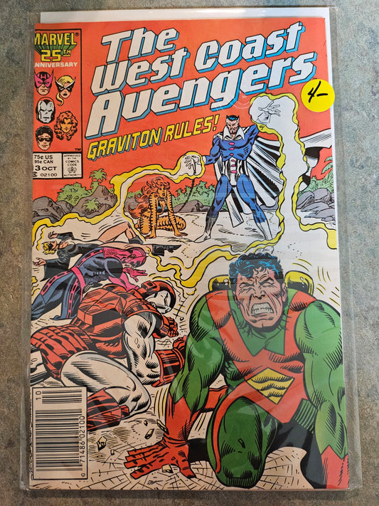 West Coast Avengers – Marvel Comics – (1985–1989) – Volume 2 – #13