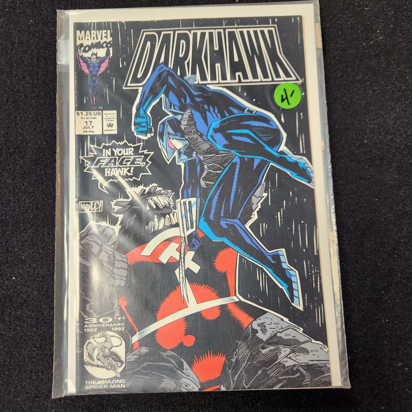 109.107 – Dark Hawk - #17 -1992