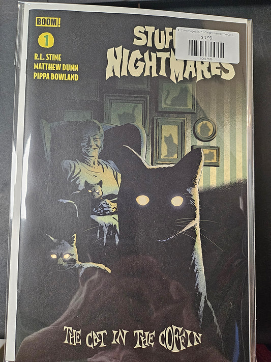 #1C (Homage) Stuff of Nightmares: The Cat in the Coffin (Homage Variant Dressed Gorham)