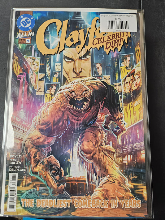 #1A (Fran) CLAYFACE CELEBRITY DIRT (OF 6 FRAN GALAN)