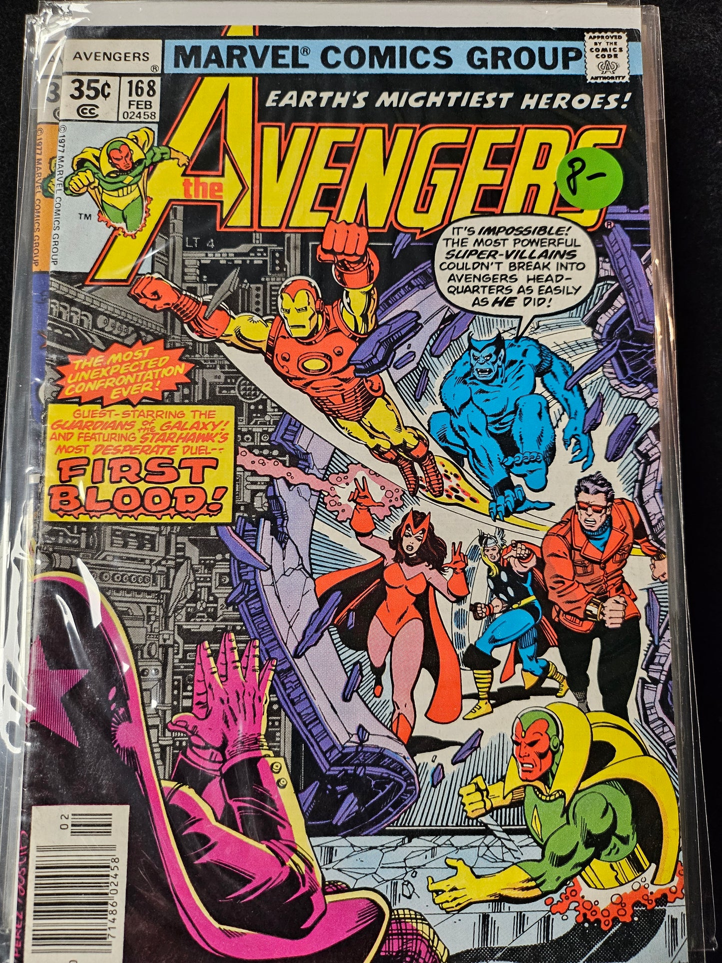 Avengers – Marvel Comics – (1963–1999) – Volume 1 – #168