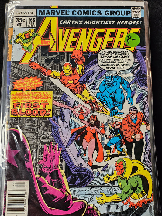Avengers – Marvel Comics – (1963–1999) – Volume 1 – #168
