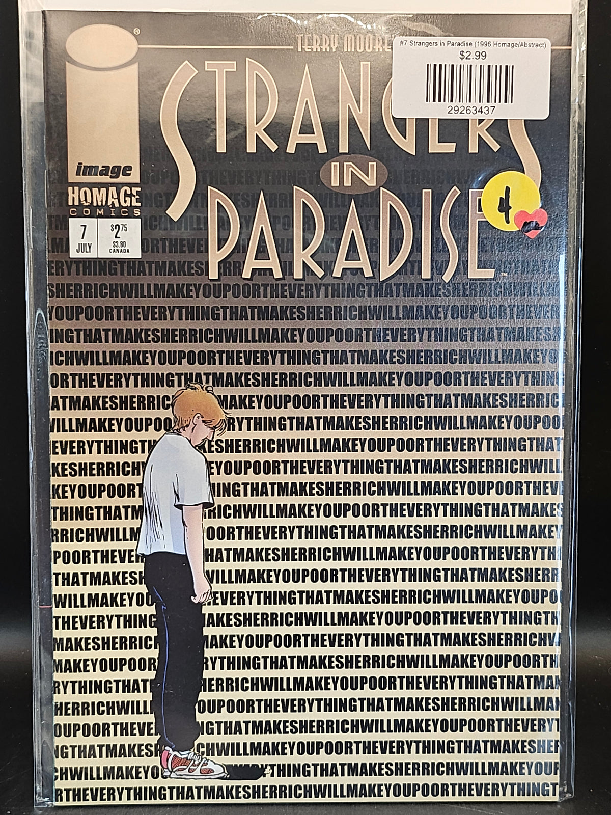 #7 Strangers in Paradise (1996 Homage/Abstract)