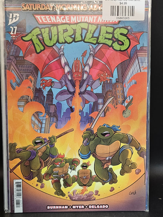 #27B Teenage Mutant Ninja Turtles Saturday Morning Adventures (2023 IDW)