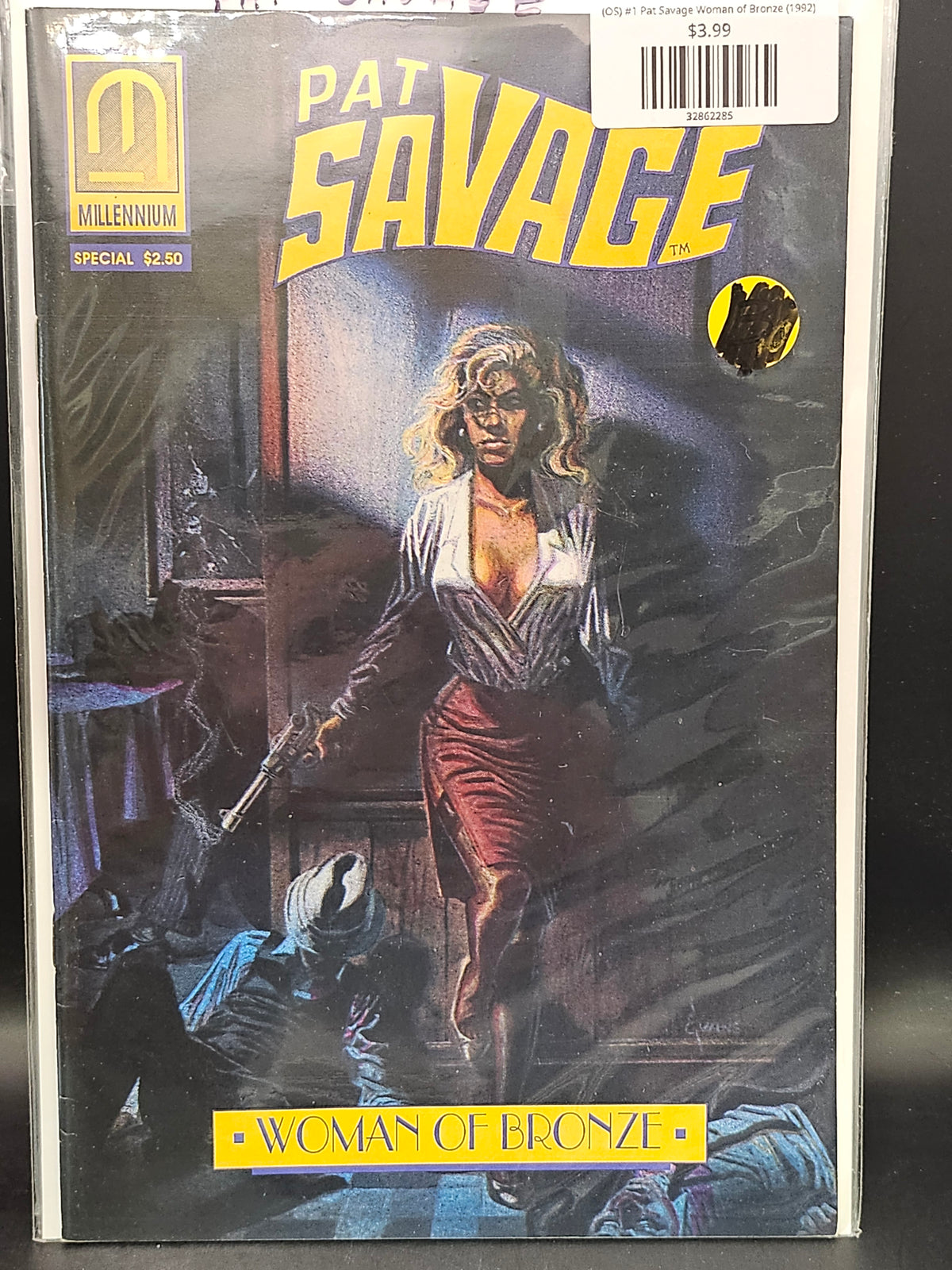 (OS) #1 Pat Savage Woman of Bronze (1992)