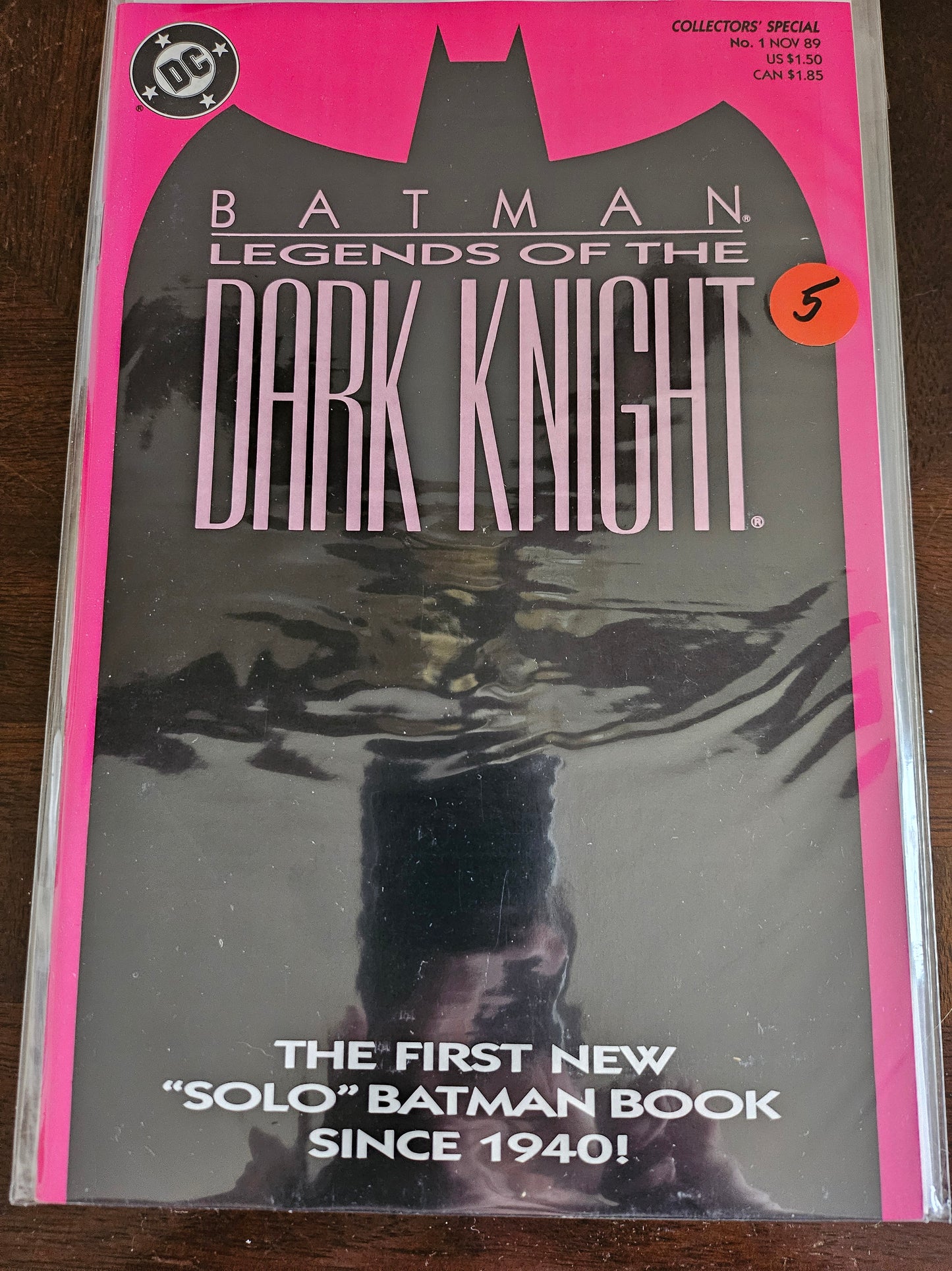 Batman: Legends of the Dark Knight – DC Comics – 1989–2007 – Volume 1 – #1 - Pink Cover