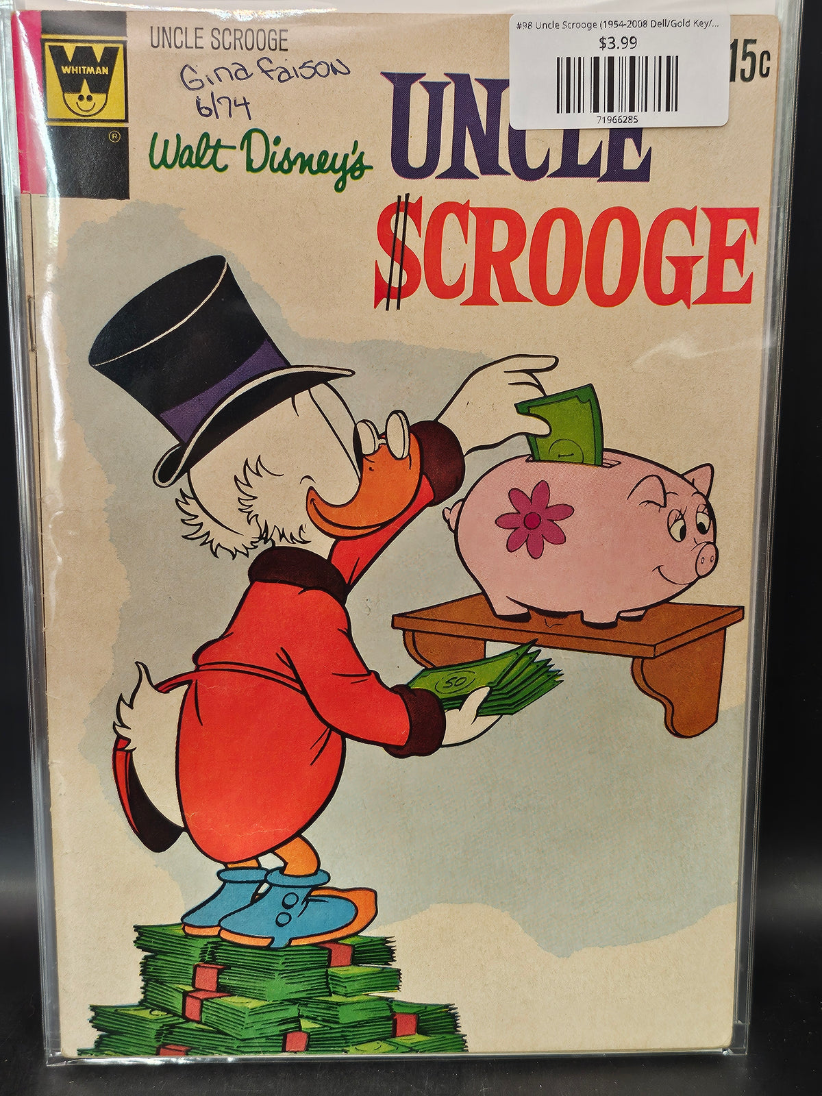 #98 Uncle Scrooge (1954-2008 Dell/Gold Key/Gladstone/Gemstone)