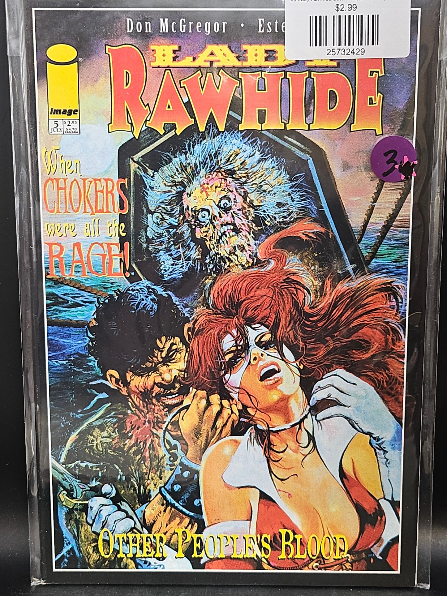 #5 Lady Rawhide Other People's Blood (1999) Reprint