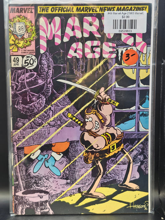 #49 Marvel Age (1983 Marvel)