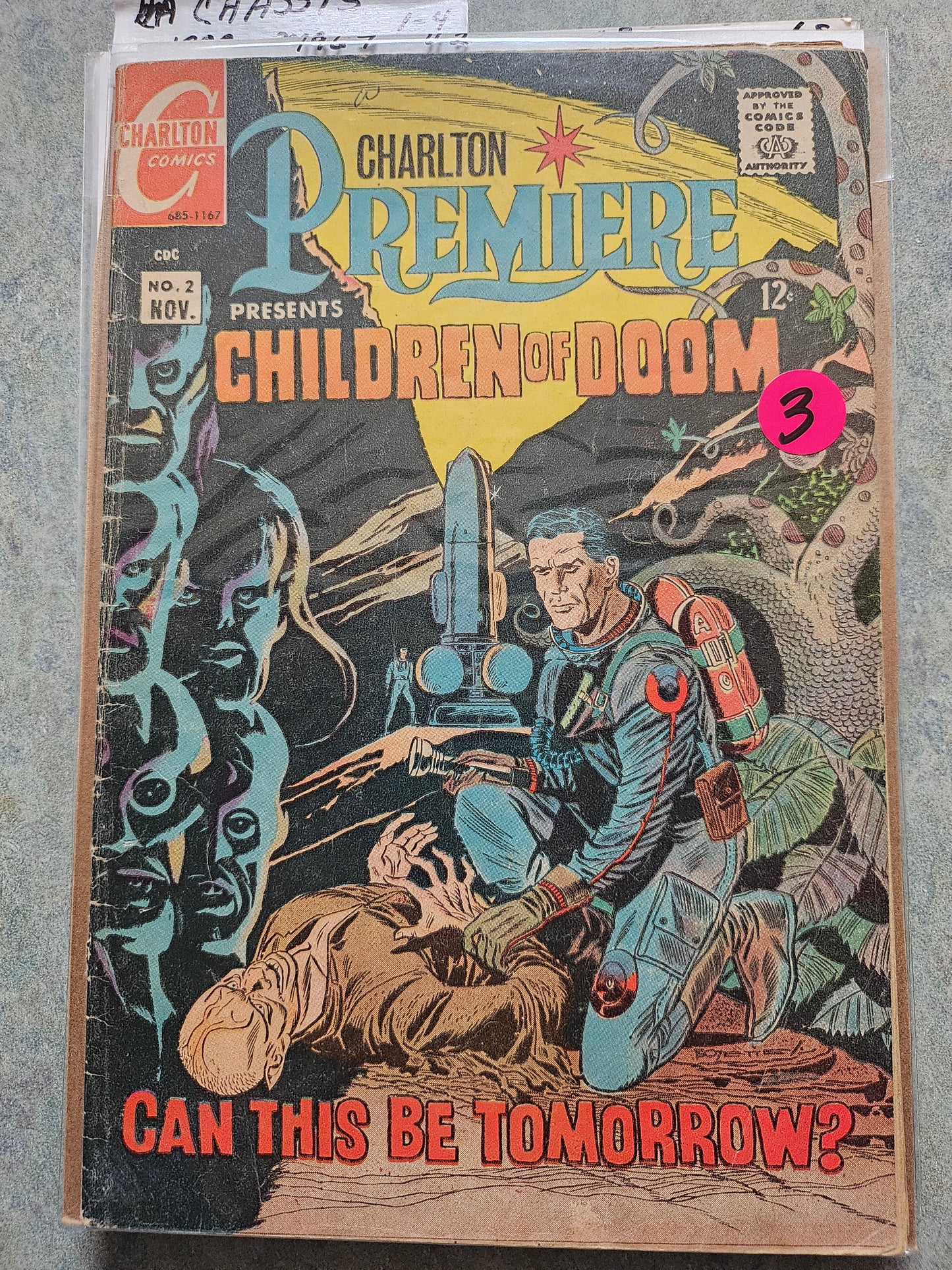 113.100 – #2 v2 – children of doom – Charlton Premiere Presents 1967