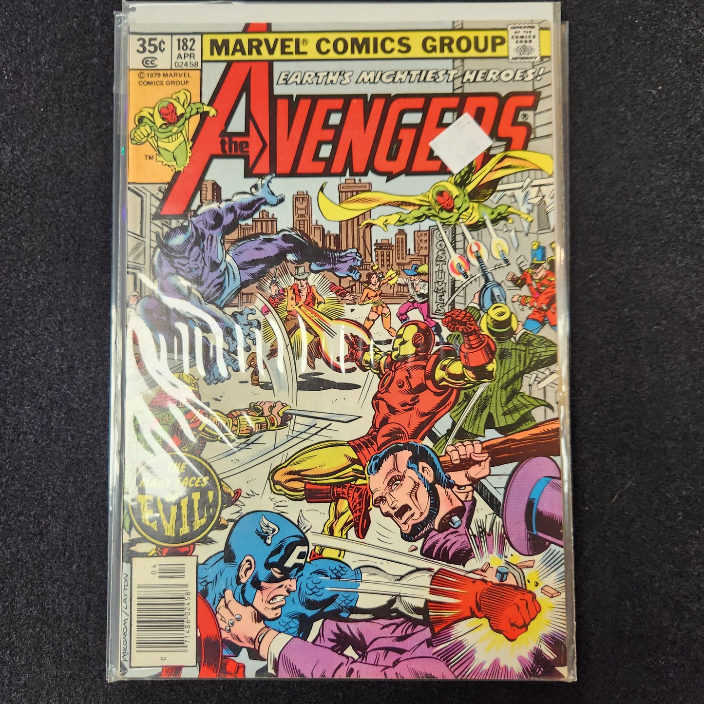 Avengers – Marvel Comics – (1963–1999) – Volume 1 – #182
