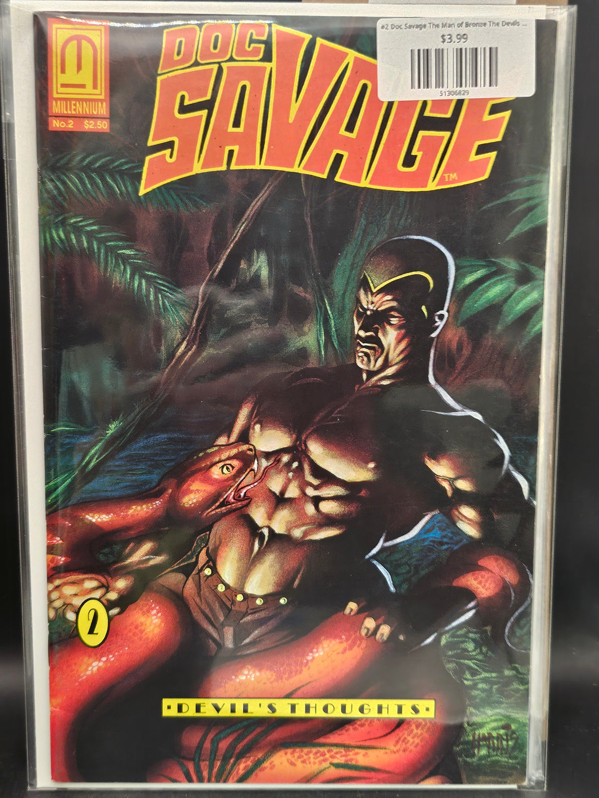 #2 Doc Savage The Man of Bronze The Devils Thoughts (1991)