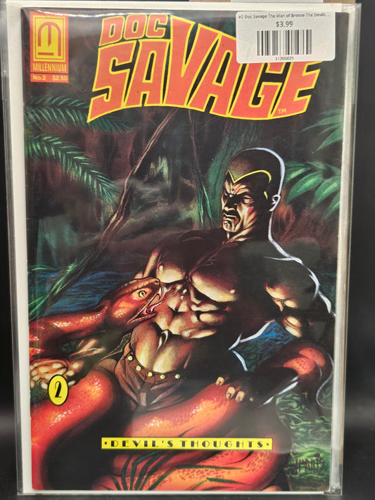 #2 Doc Savage The Man of Bronze The Devils Thoughts (1991)