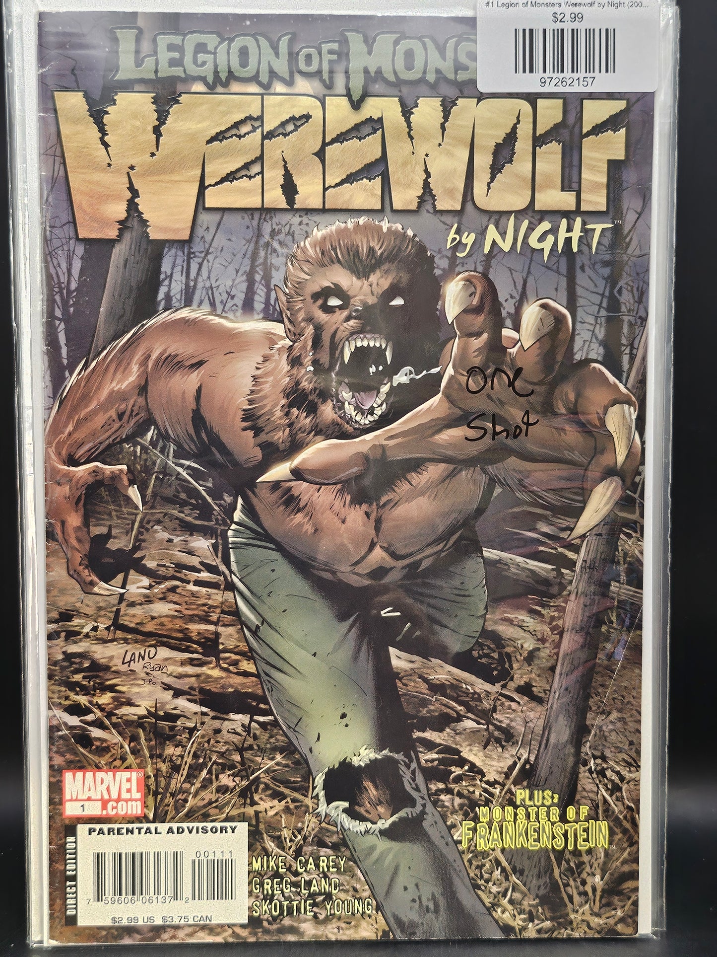 #1 Legion of Monsters Werewolf by Night (2007 Marvel)