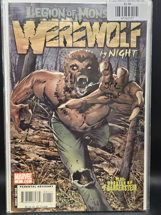 #1 Legion of Monsters Werewolf by Night (2007 Marvel)