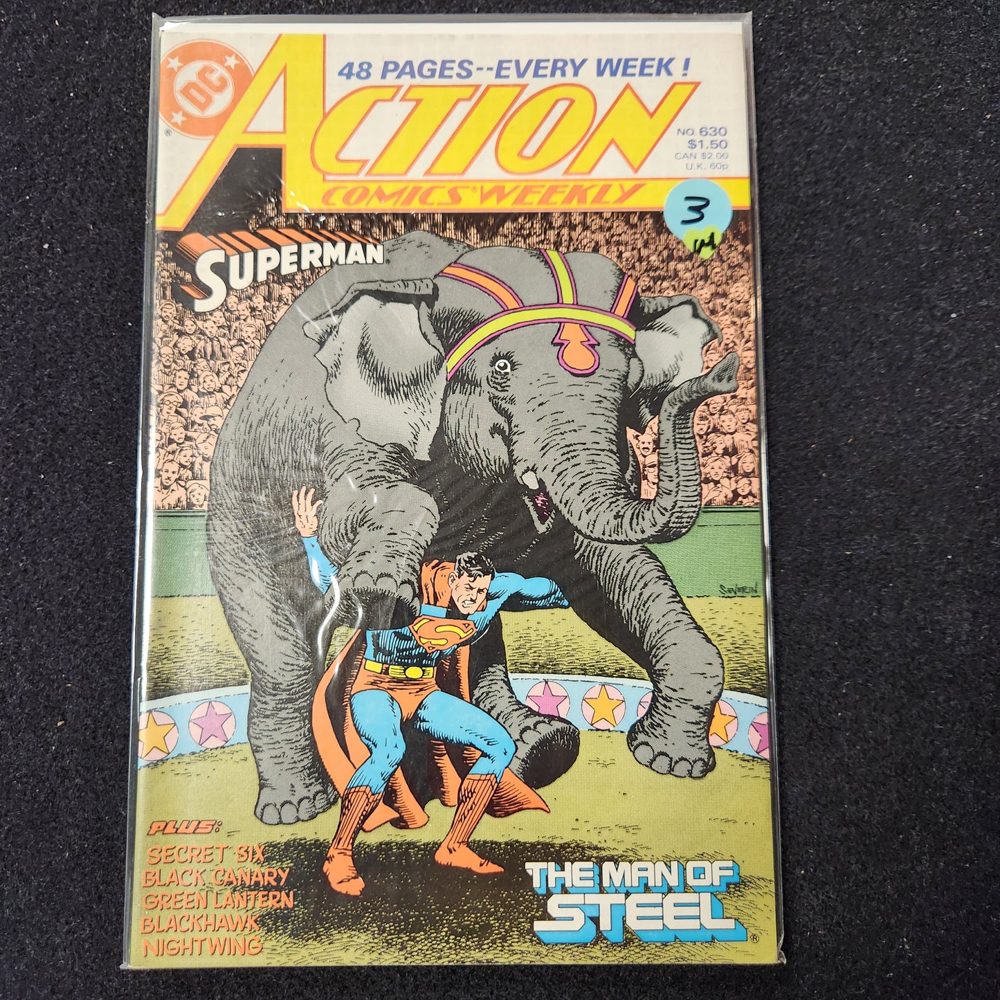 Action Comics #630 - The Man of Steel (DC 1989)