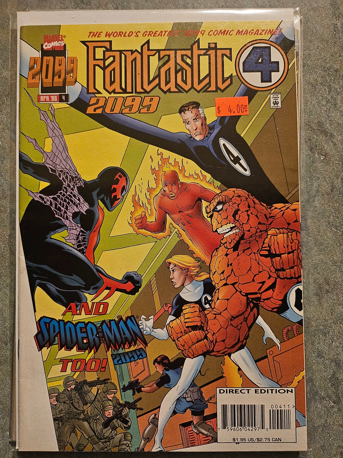 102.101 Fantastic Four – #4 – 2099 (1996)